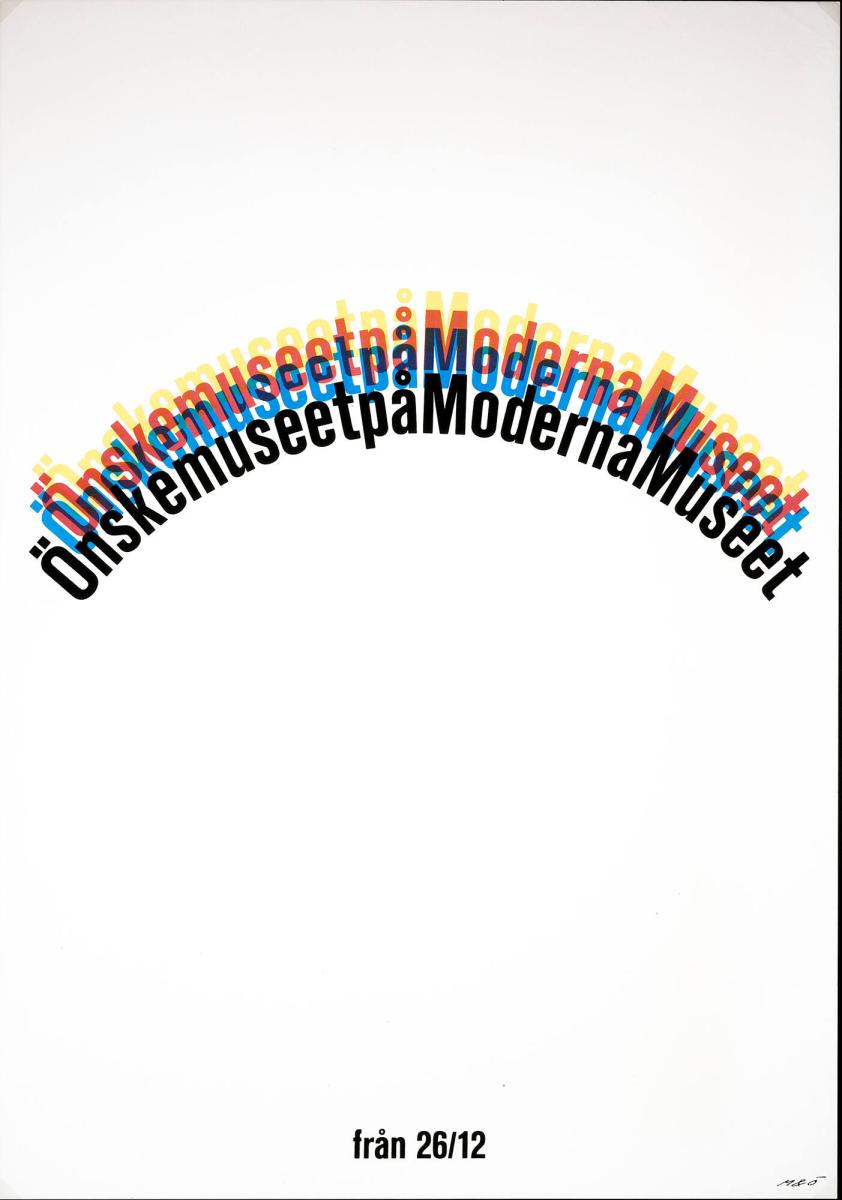 Önskemuseet på Moderna Museet från 26/12