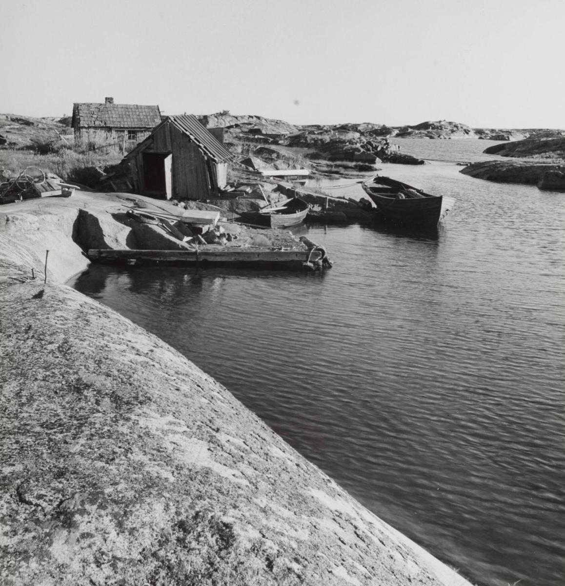 Gillöga, Möja. Stockholms skärgård. Västerskärs hamn
