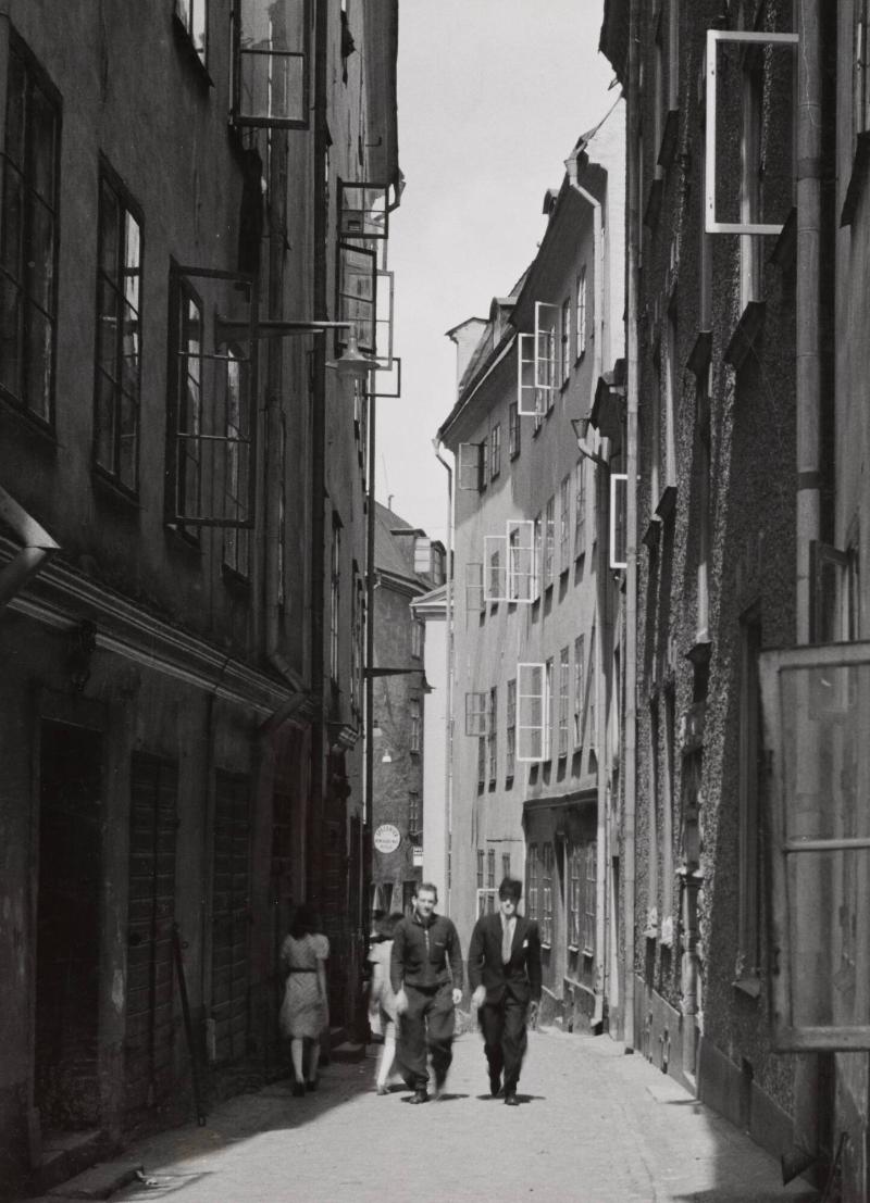 Bollhusgränd mot Baggensgatan, Stockholm St.