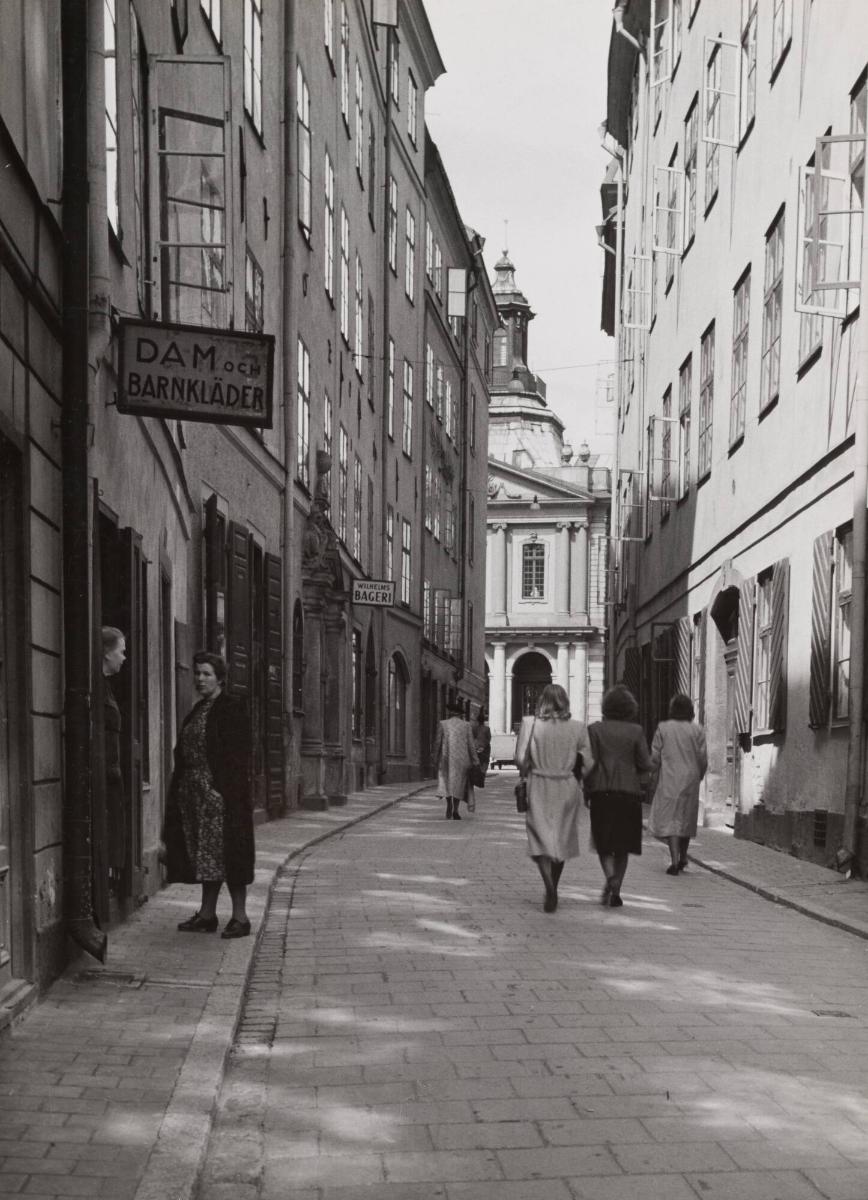 Från Svartmangatan, Stockholm St.
