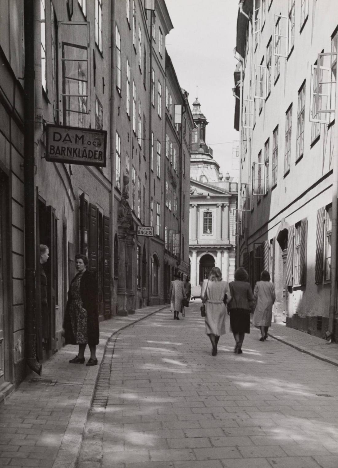 Från Svartmangatan, Stockholm St.