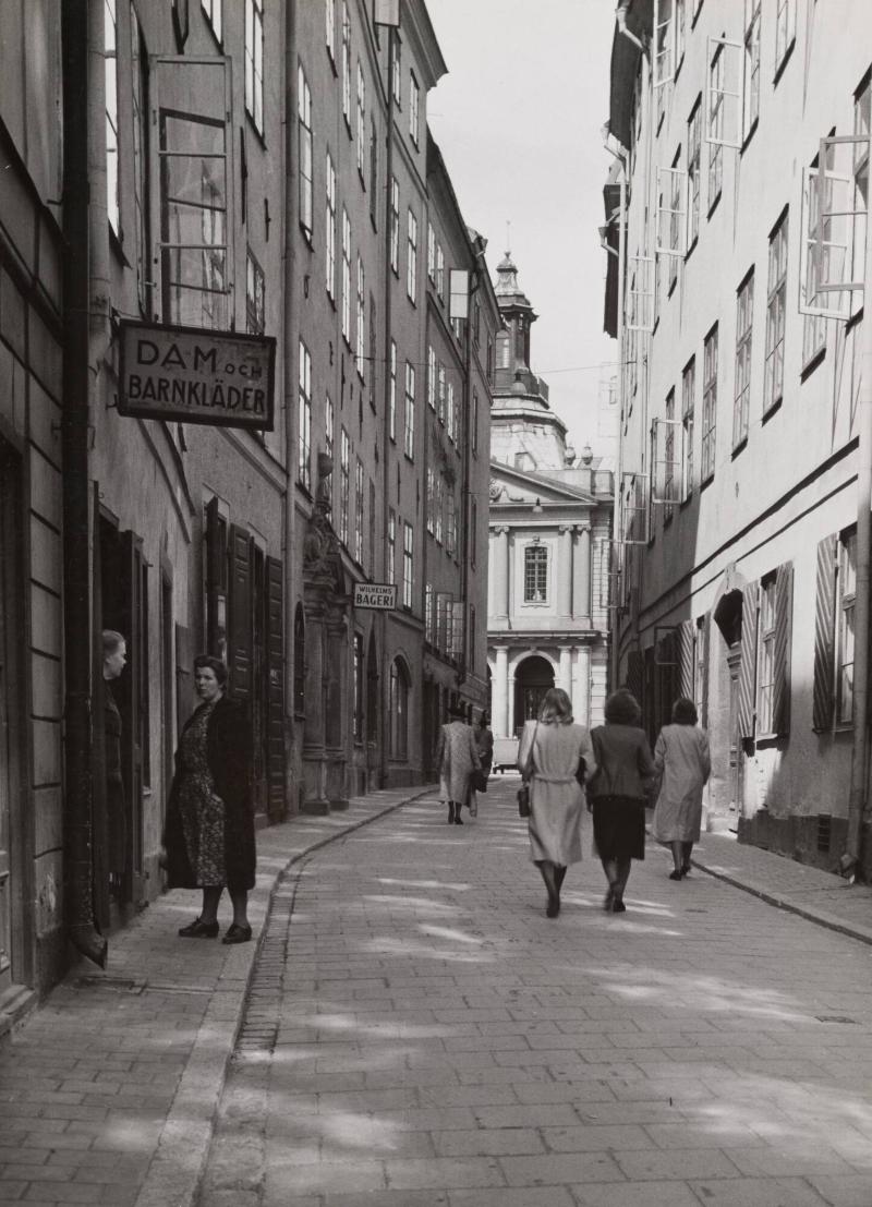 Från Svartmangatan, Stockholm St.