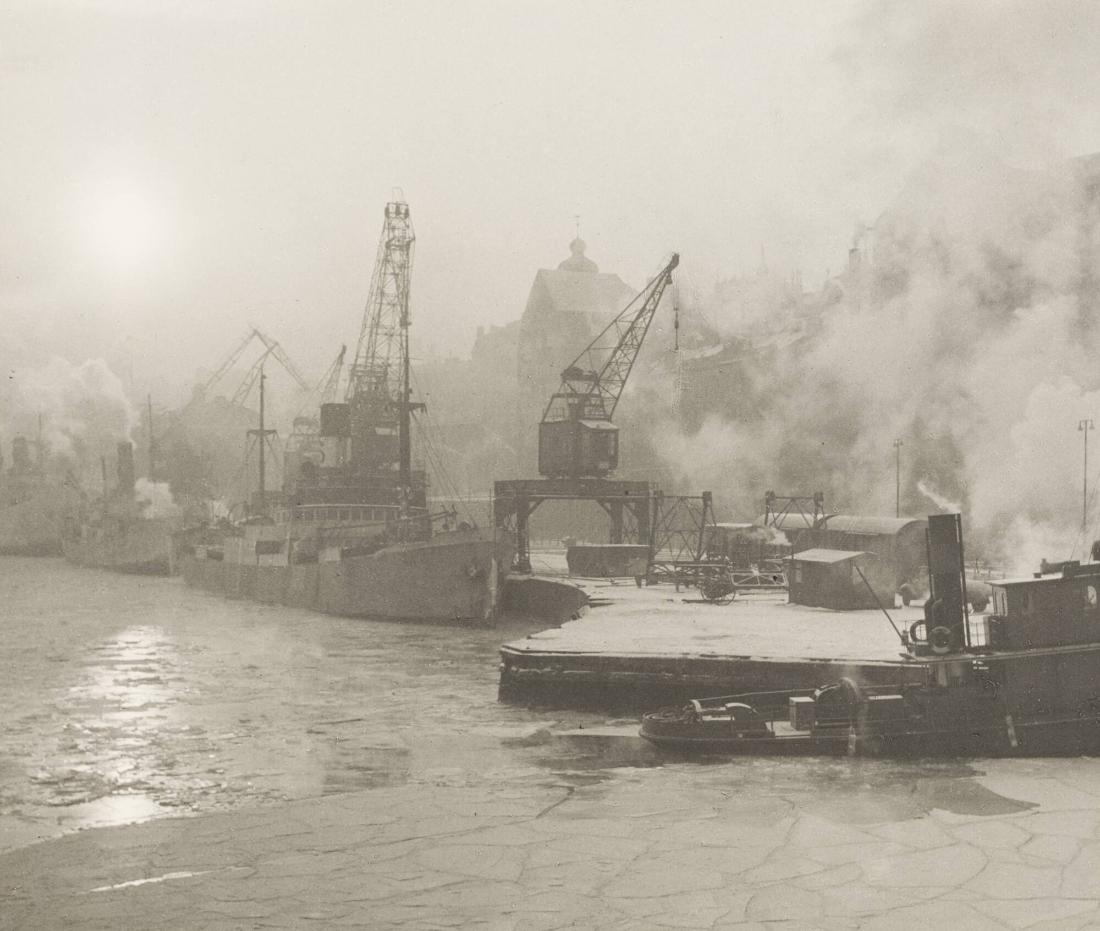 Vintermorgon, Stadsgården