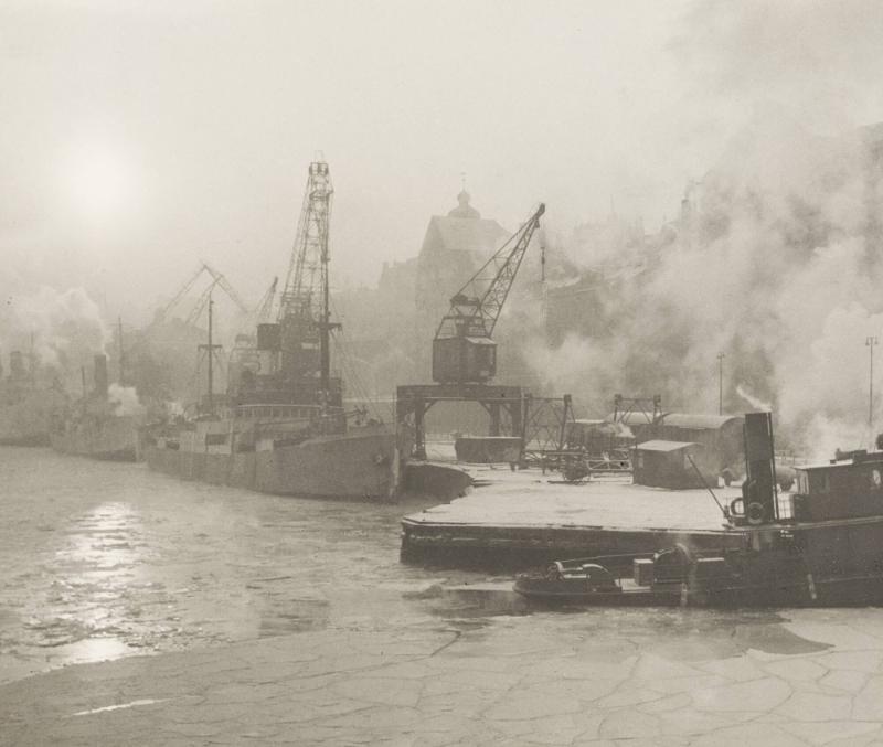 Vintermorgon, Stadsgården