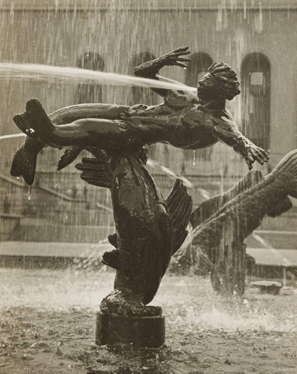 Detalj av Poseidonbrunnen, Götaplatsen