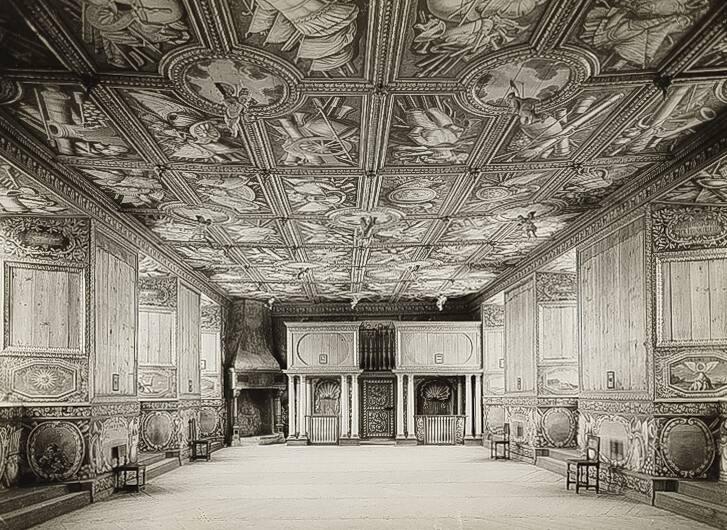 Stora salen, Leckö Slott