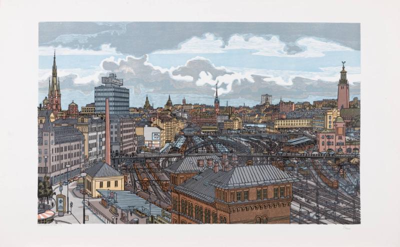 Mellan stadshuset....