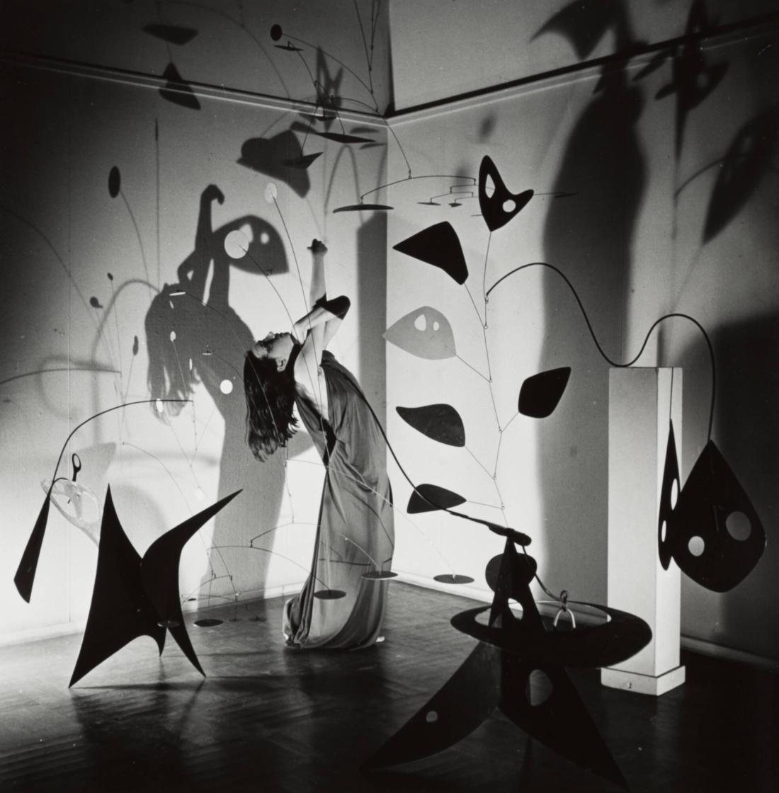 Birgit Åkesson och Calder, Galleri Blanche 1951