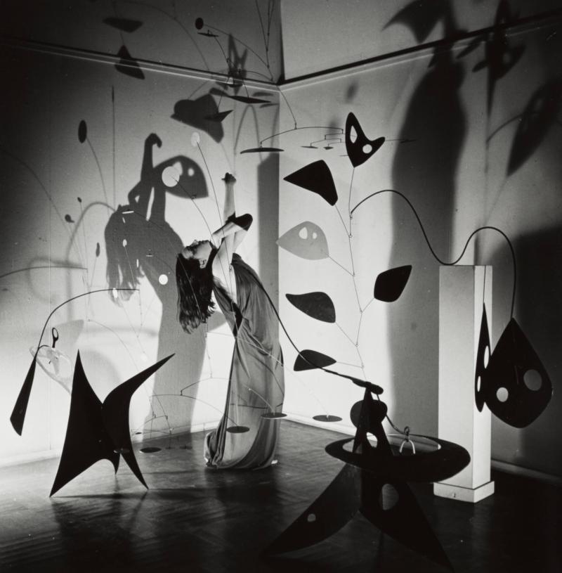 Birgit Åkesson och Calder, Galleri Blanche 1951