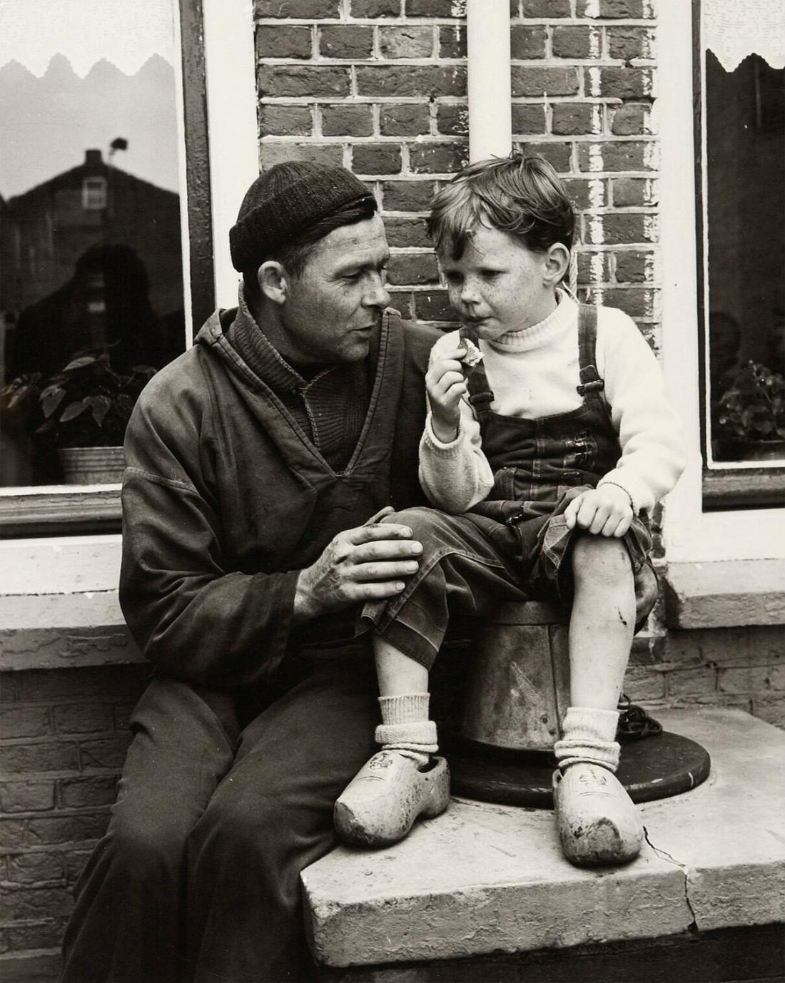 Pappa och Jackie, Holland. Ur serien Jackie bor i Holland