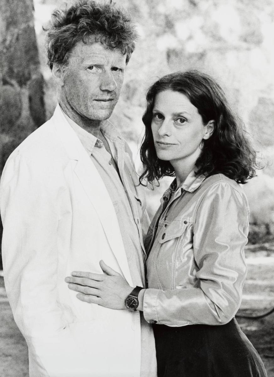 Jan Håfström och Katrine Helmersson, konstnärer, Wanås