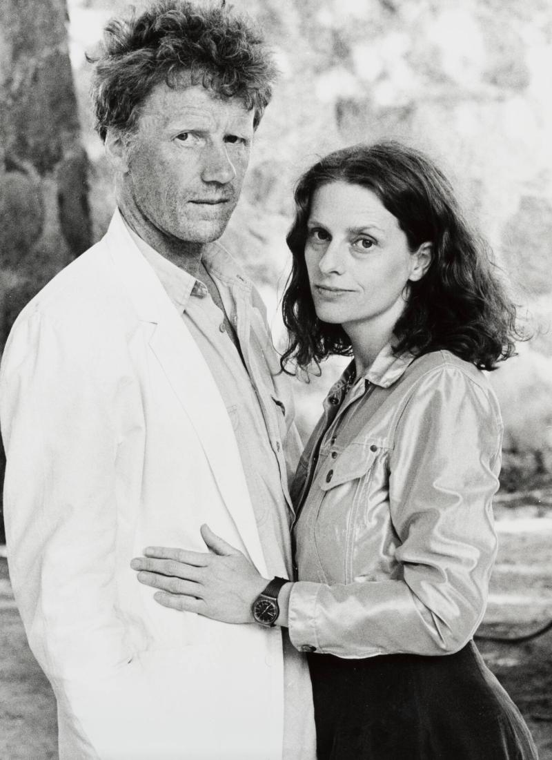 Jan Håfström och Katrine Helmersson, konstnärer, Wanås
