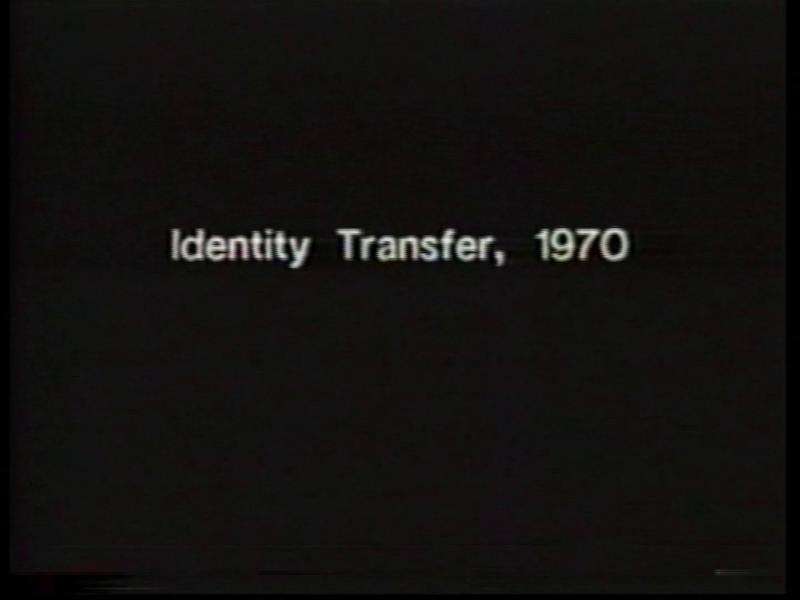 Identity Transfer. From the series Aspen Projects