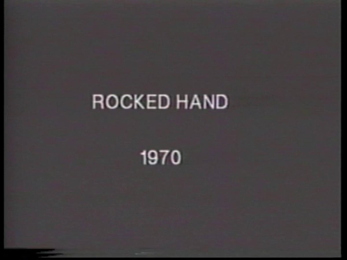 Rocked Hand. From the series Aspen Projects