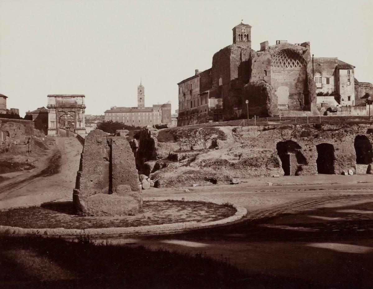 1070. Roma. Tempio di Venere