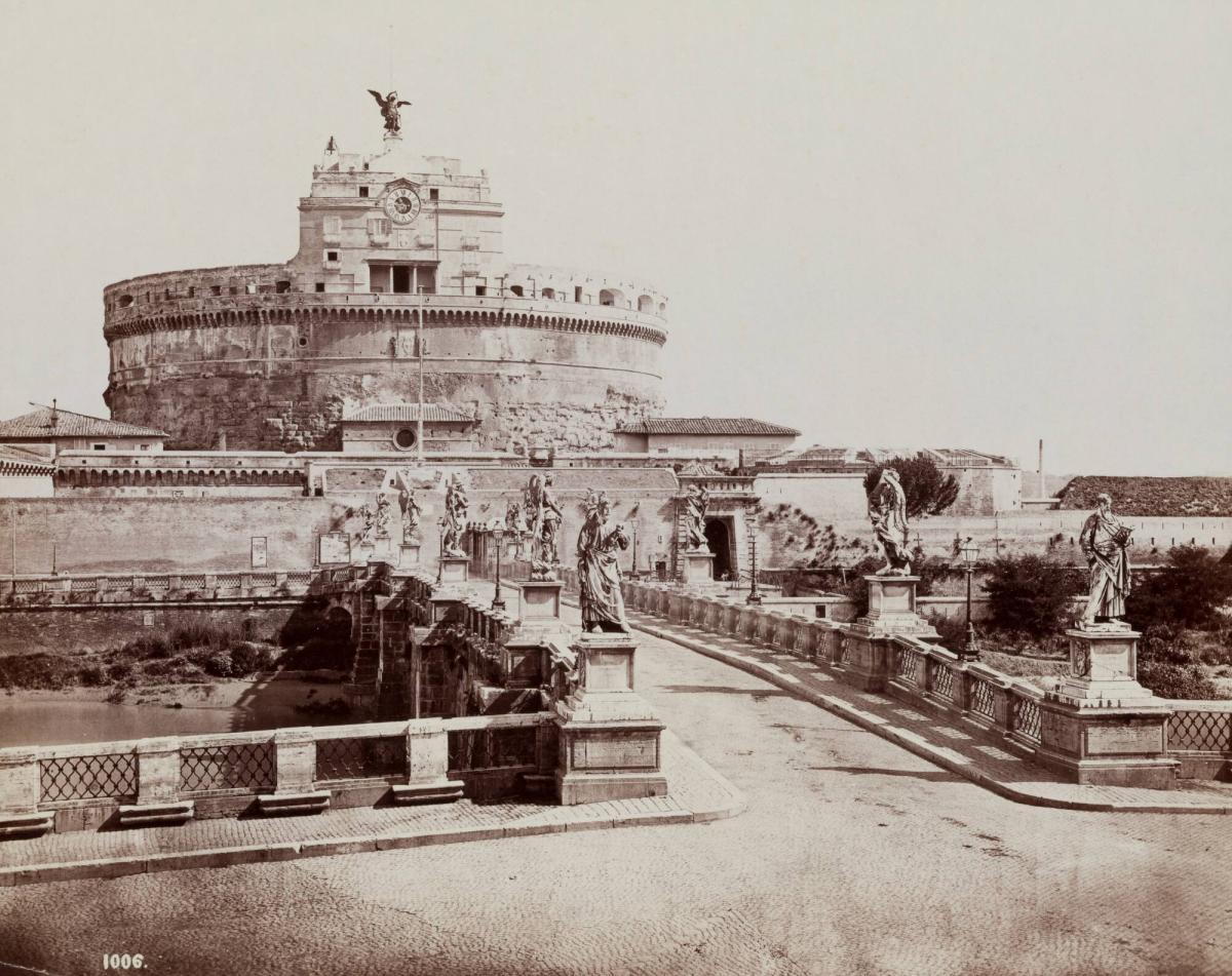 1006. Ponte e Castel S. Angelo, Roma