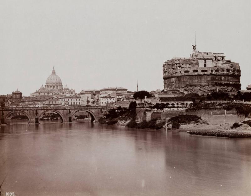1005. Roma, Ponte e Castello S. Angelo e S. Pietro