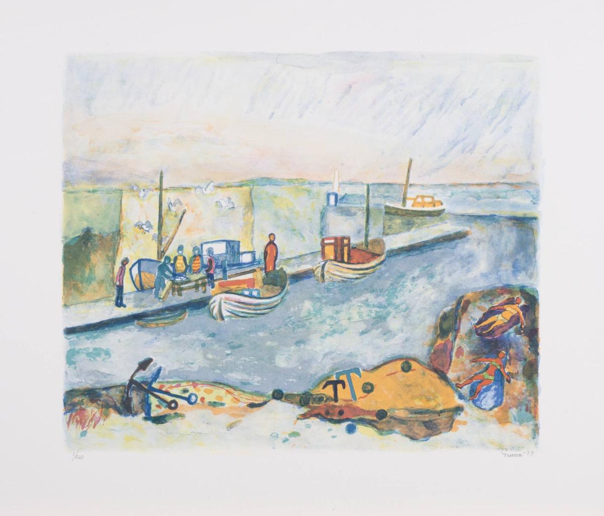 Morgon i hamnen, Byxelkrok