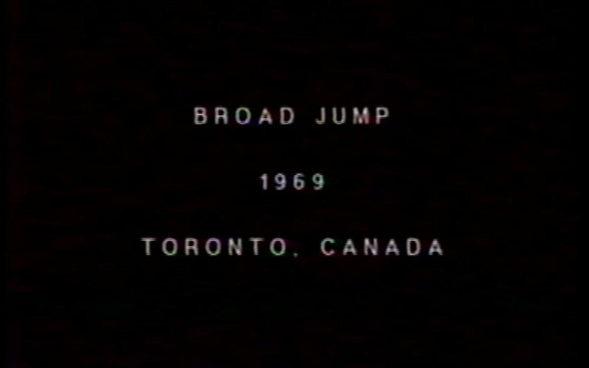 Broad Jump, Toronto, Canada. From the series Program Eight