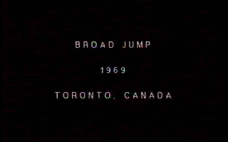 Broad Jump, Toronto, Canada. From the series Program Eight