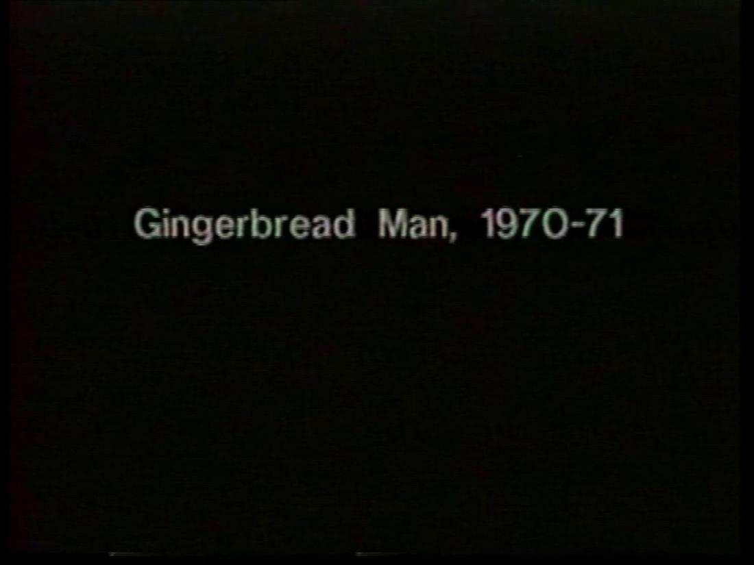 Gingerbread Man. From the series Program Five