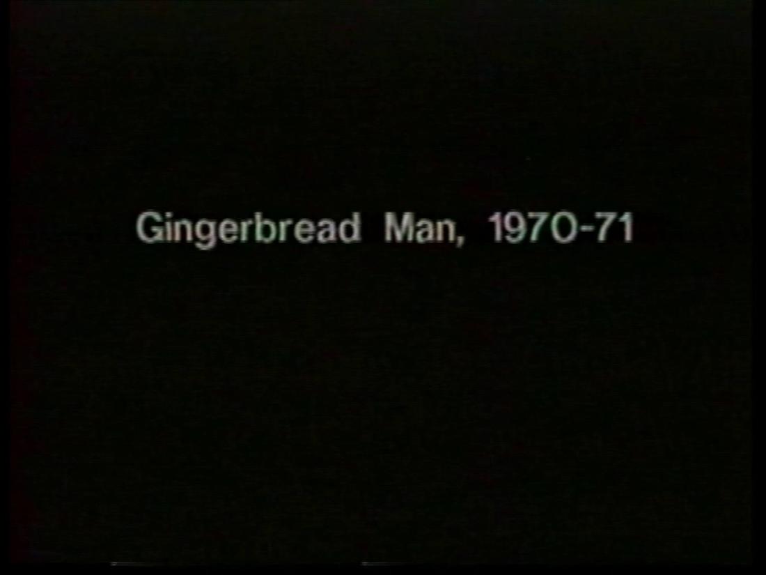 Gingerbread Man. From the series Program Five