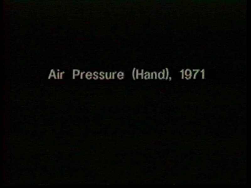 Air Pressure (Hand). From the series Program Five