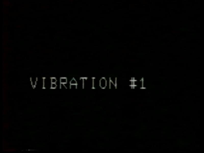 Vibration #1. From the series Program Four