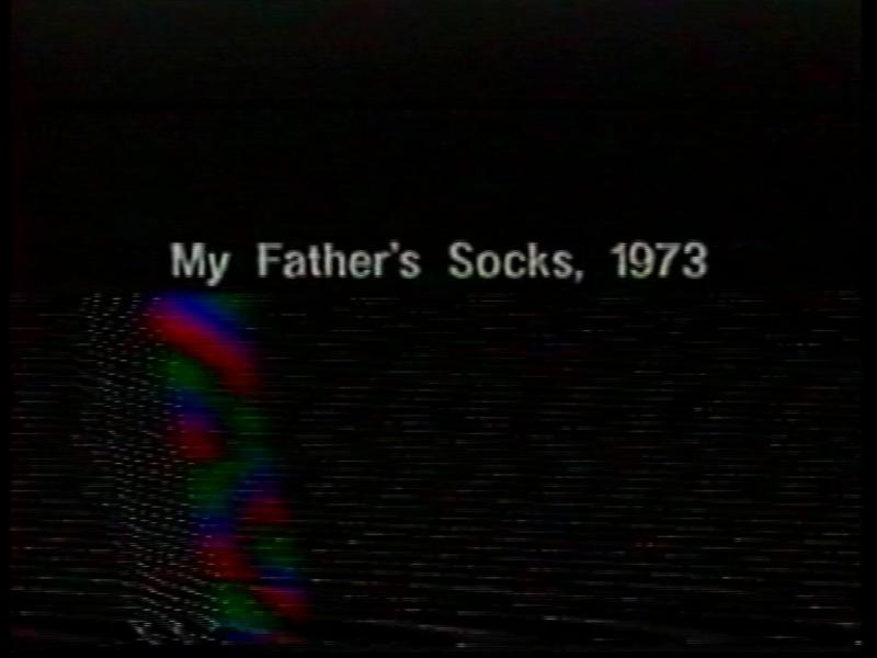 My Father´s Socks. From the series Program Three