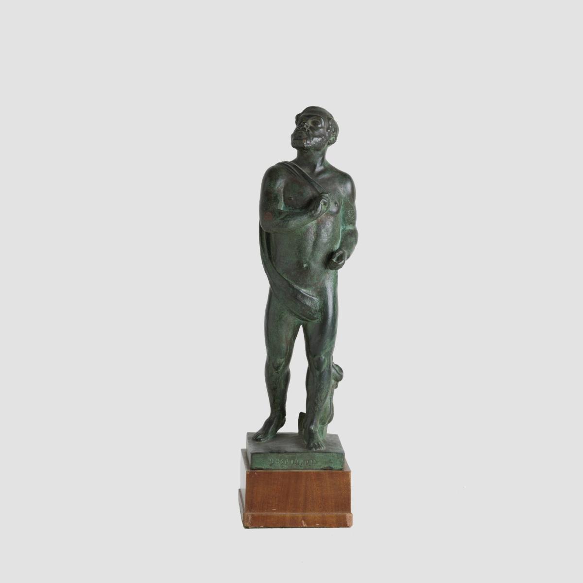 Konstnären Ernst Josephson, skiss