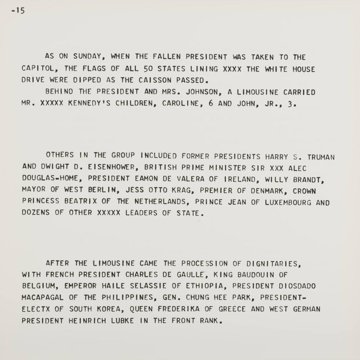 Flash - November 22, 1963