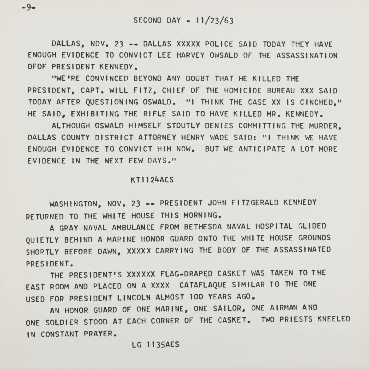 Flash - November 22, 1963