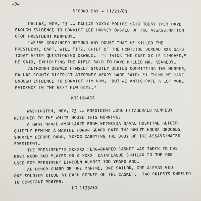 Flash - November 22, 1963