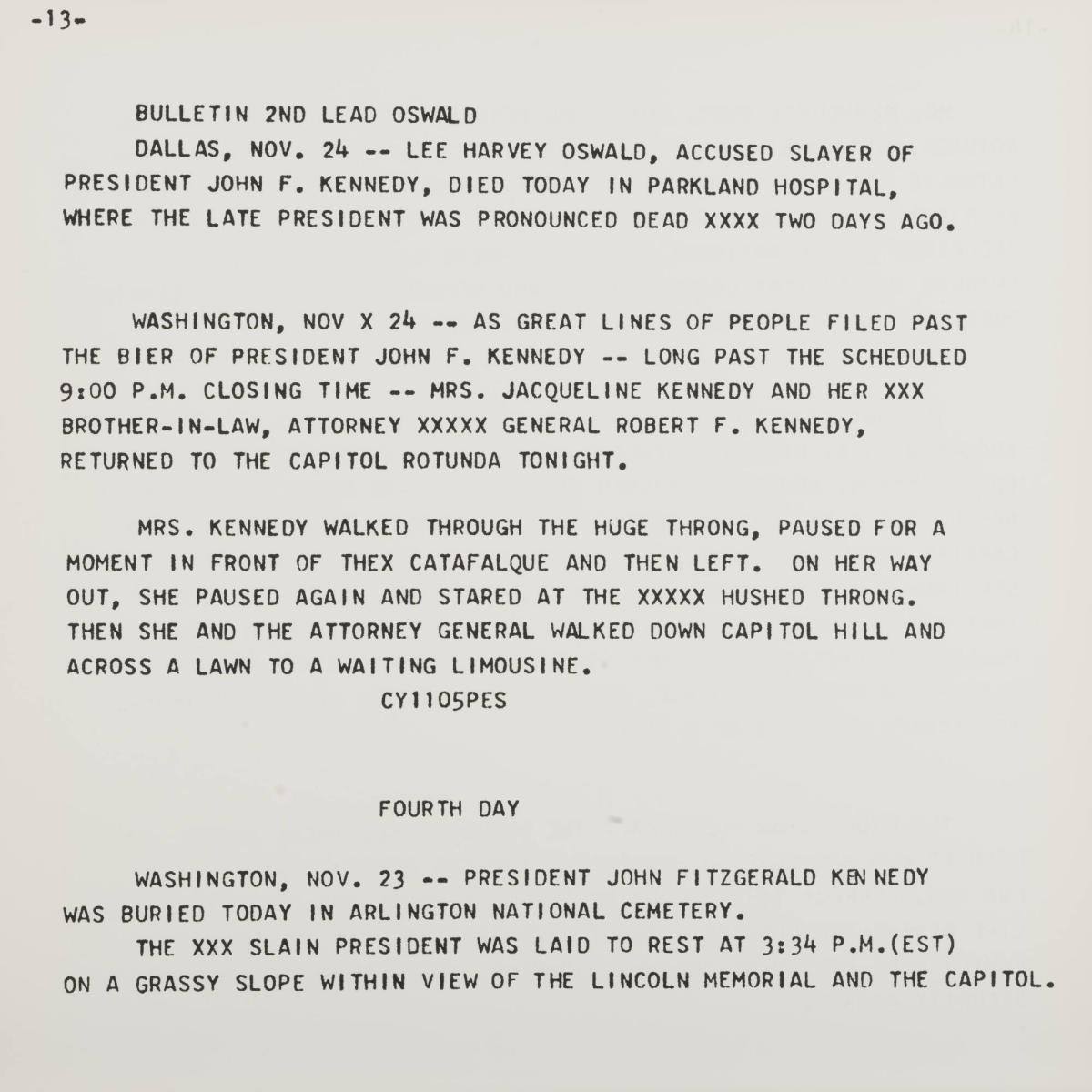 Flash - November 22, 1963