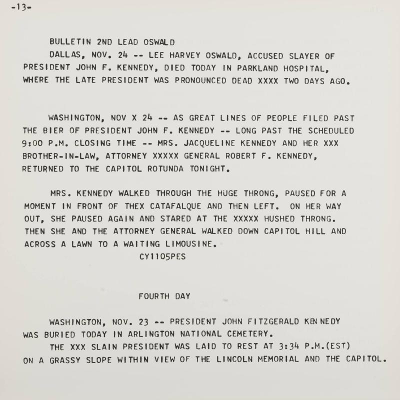 Flash - November 22, 1963
