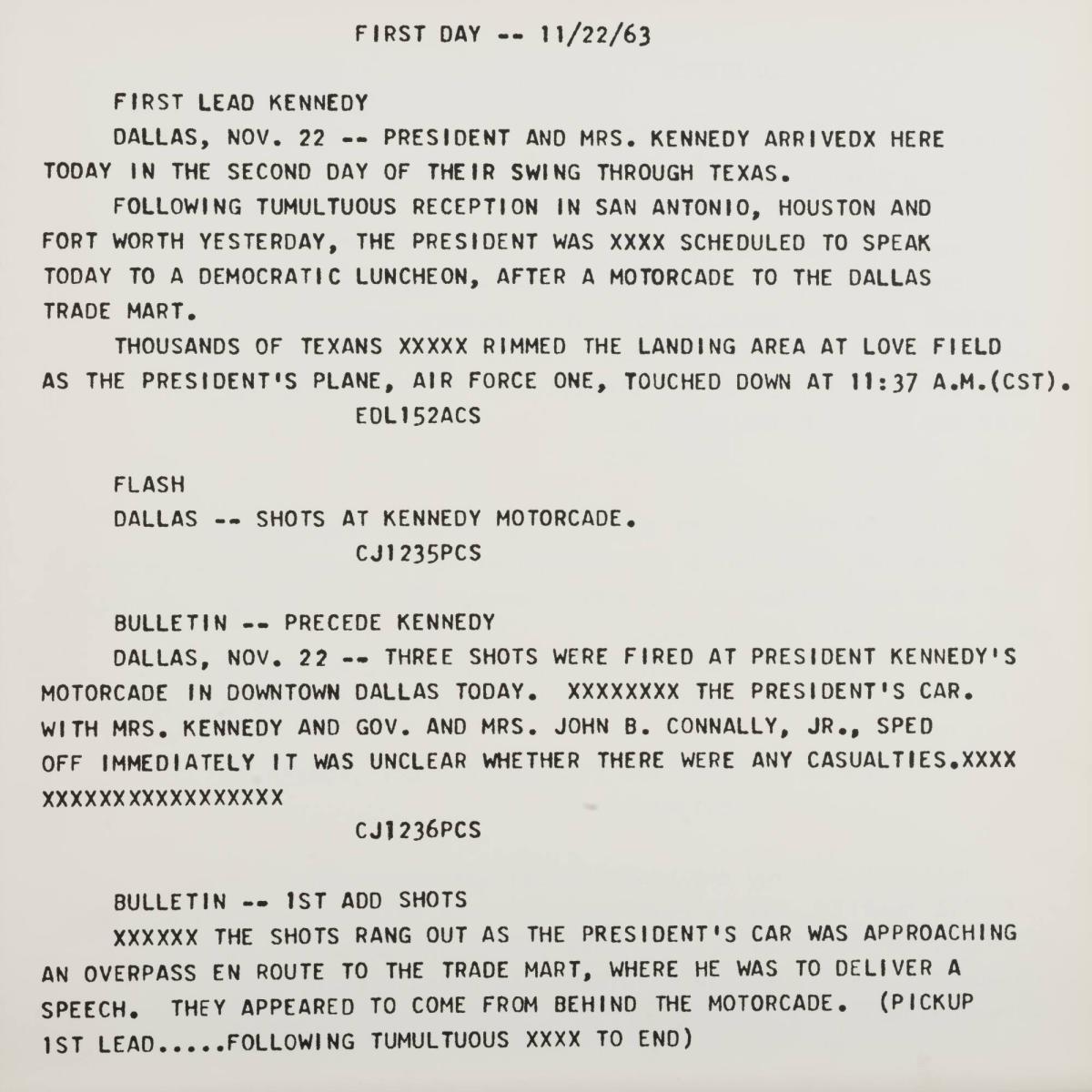 Flash - November 22, 1963