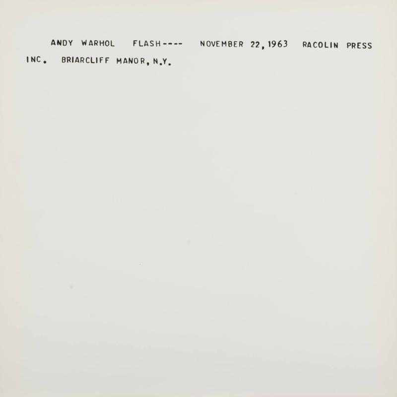 Flash - November 22, 1963