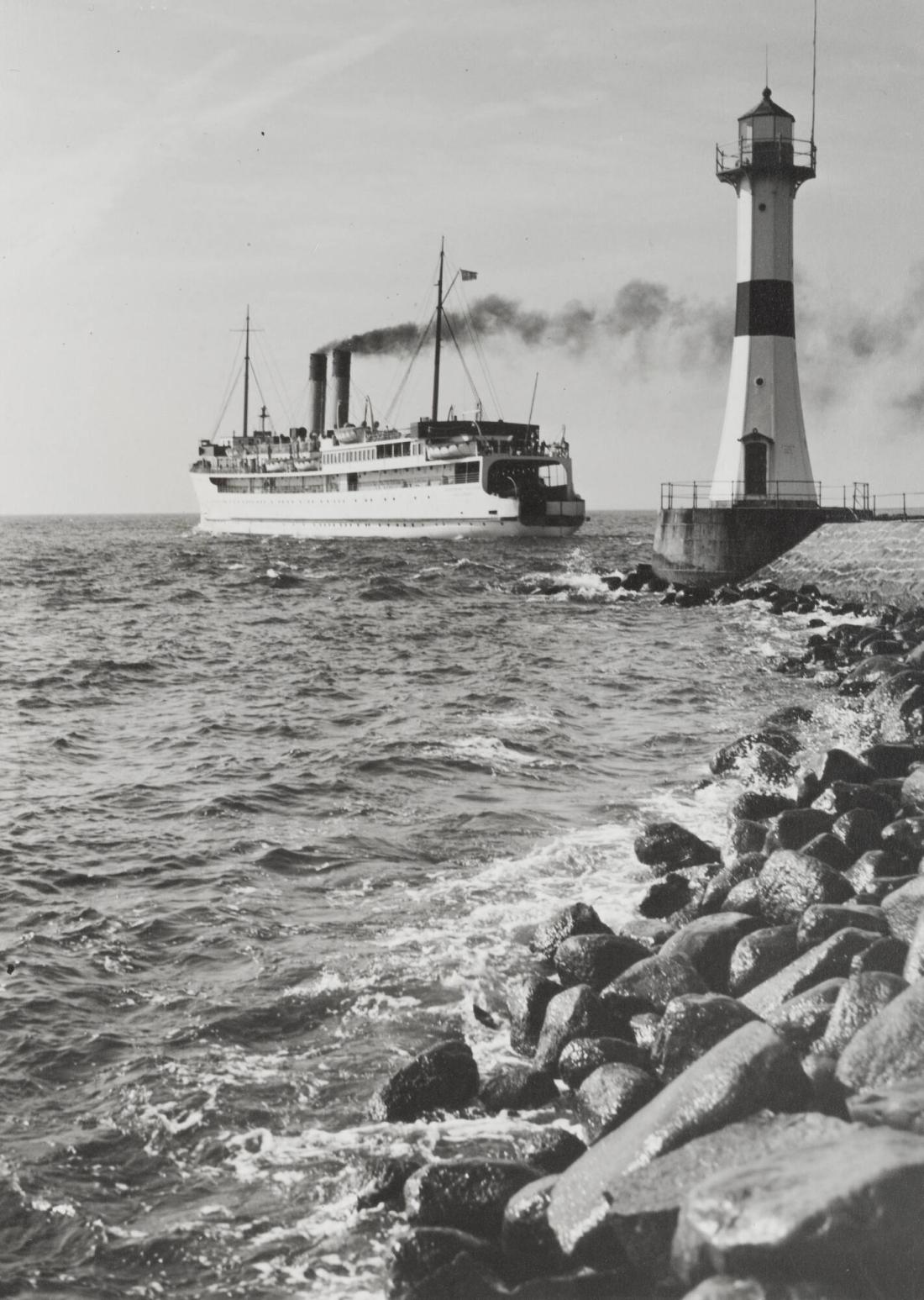 Färjan lämnar Trelleborg