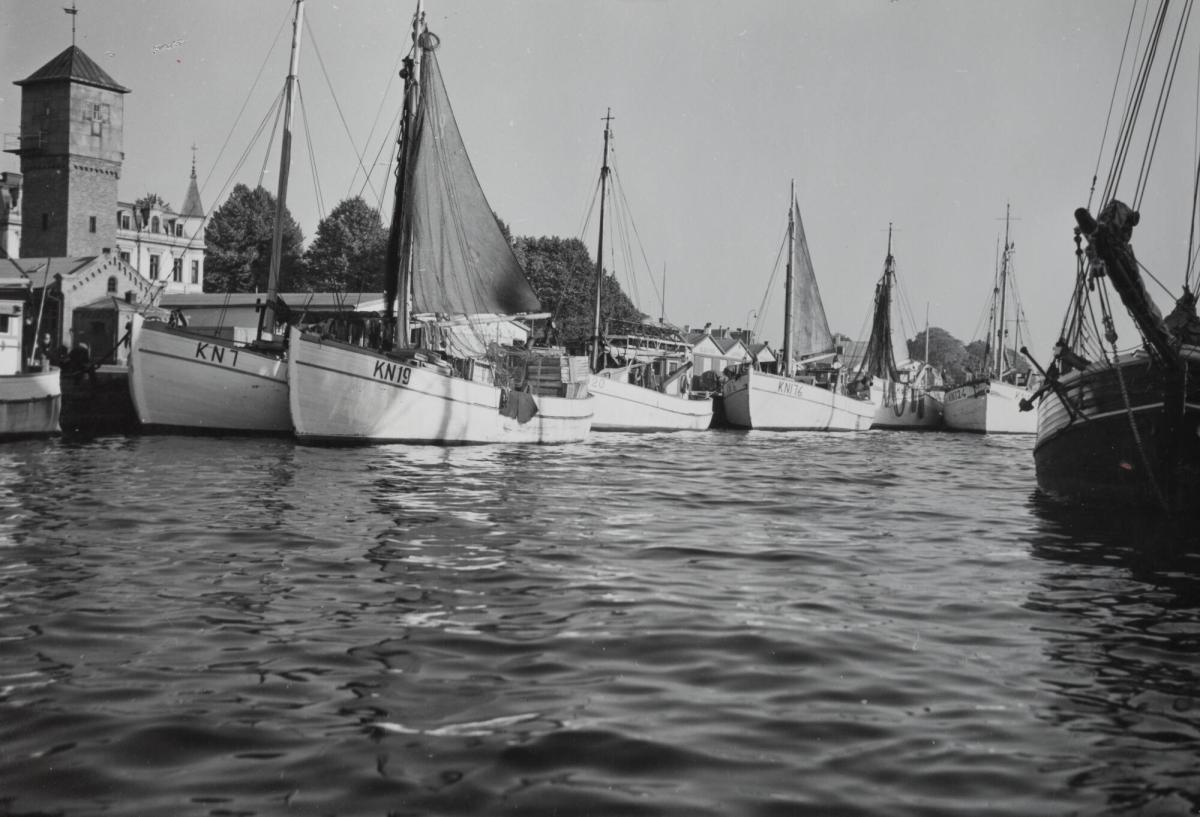 Blekinge: Motiv från hamnen i Karlshamn