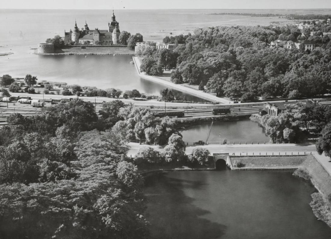 Småland: Kalmar, utsikt från vattentornet