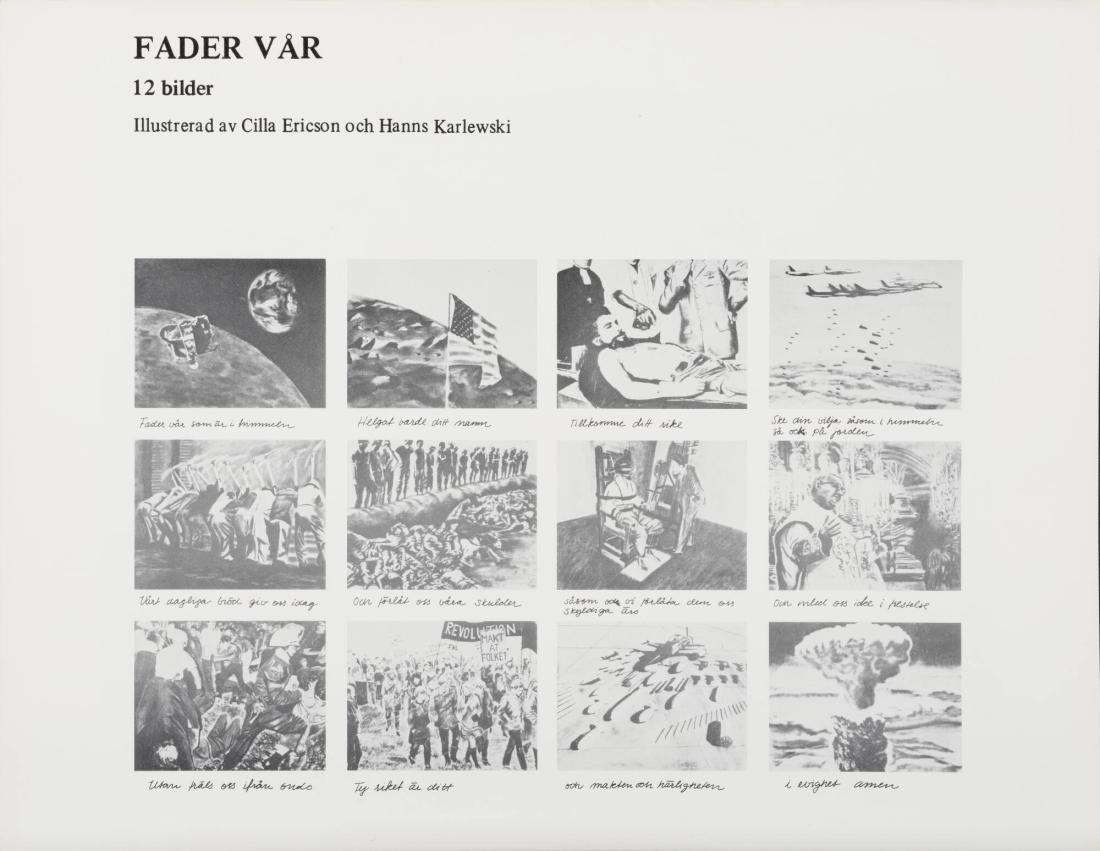 Omslag till Fader Vår. Ur serien Fader Vår