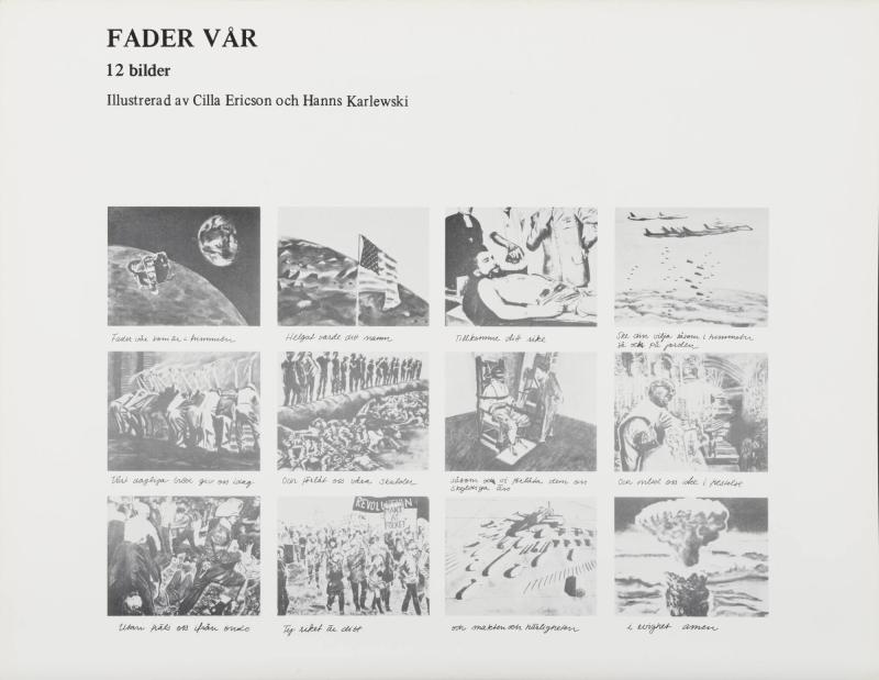 Omslag till Fader Vår. Ur serien Fader Vår