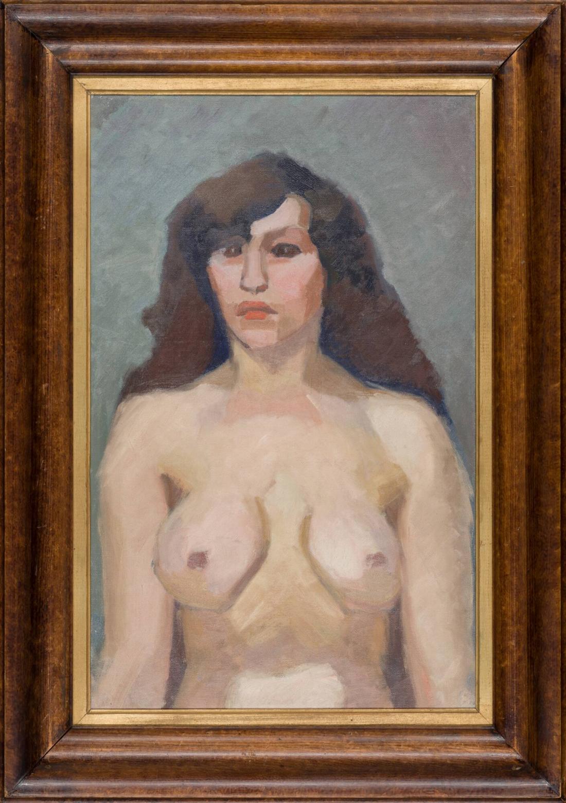 Aktstudie, midjebild