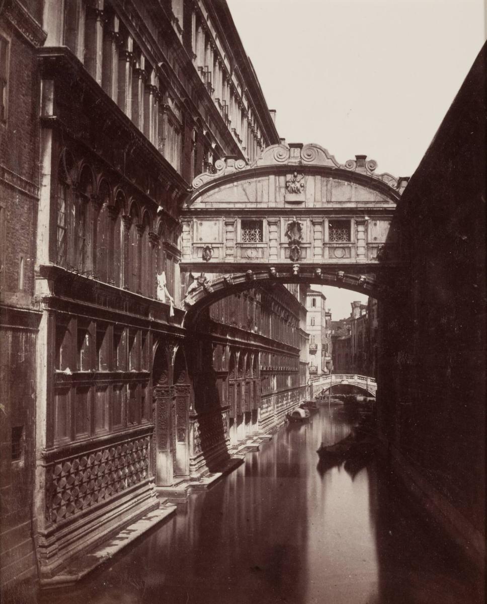 Palazzo ducale och "ponte dei suspiri" i Venezia