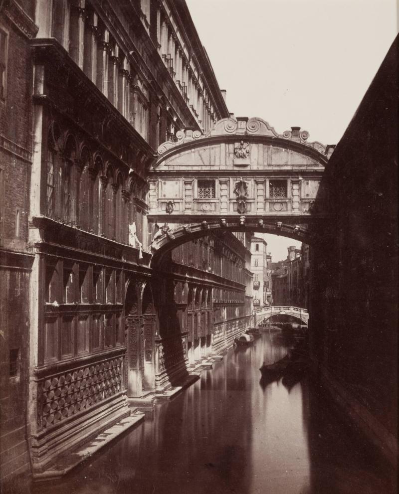 Palazzo ducale och "ponte dei suspiri" i Venezia