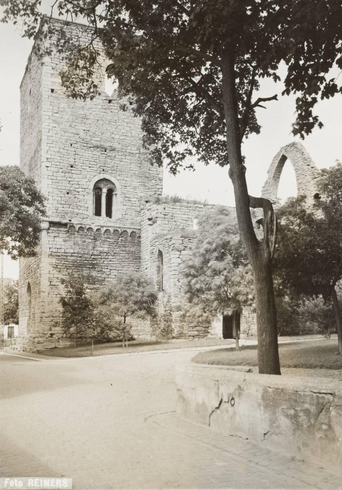 Gotland: Visby. St. Drottens ruin