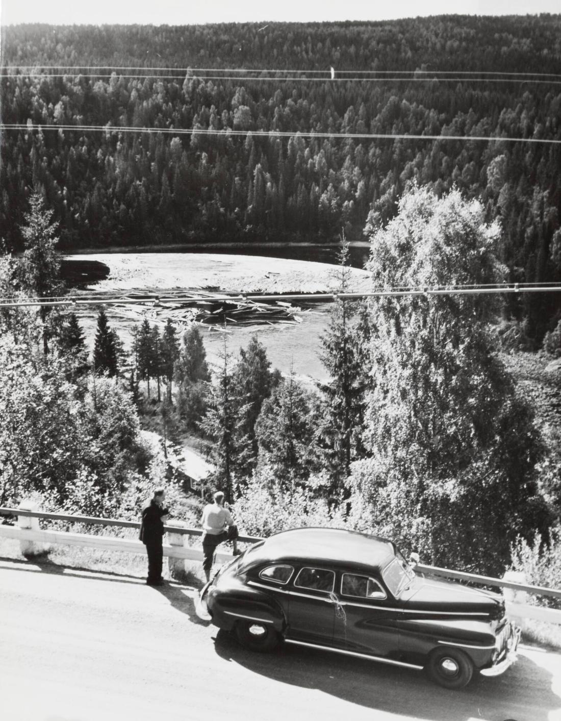 Medelpad: Utsikt över Ljungan