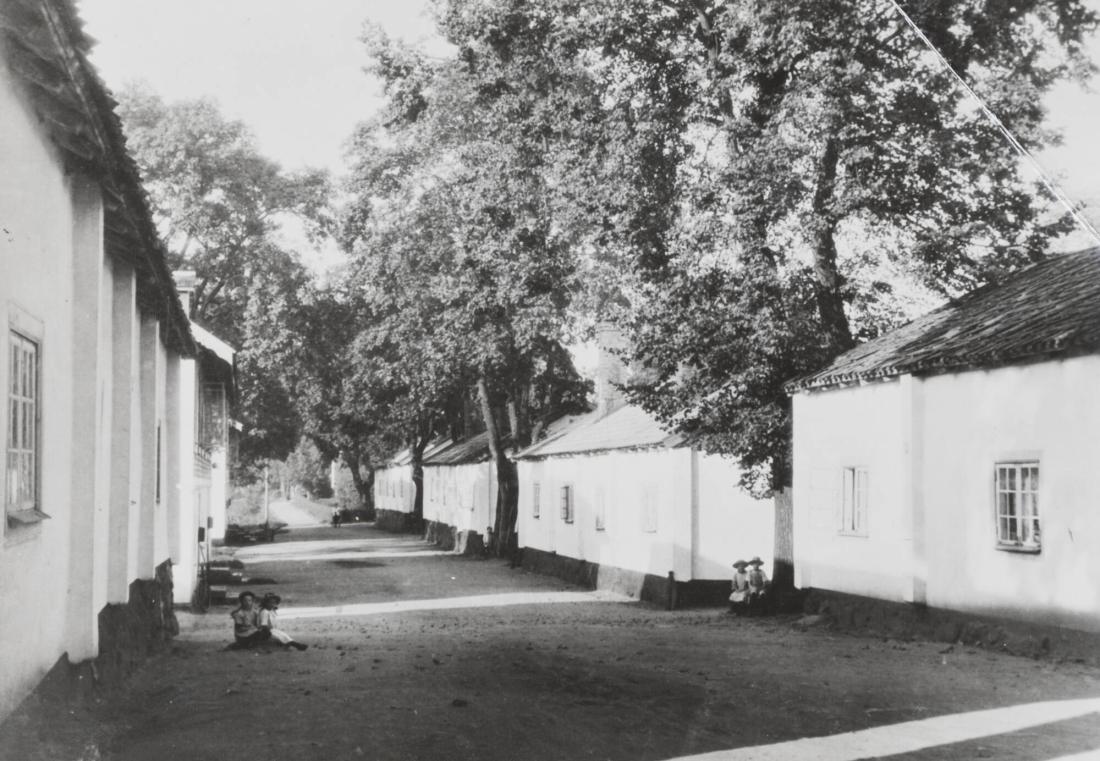 Bruksgatan vid Söderfors bruk