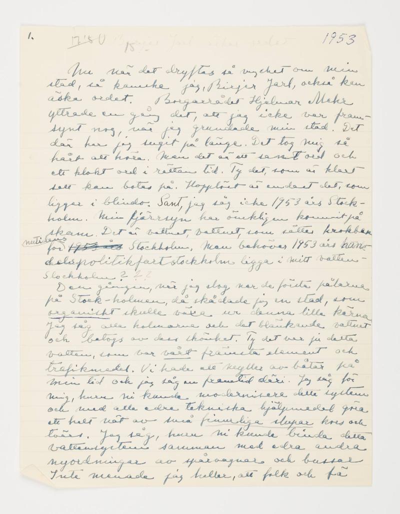 Birger Jarl äskar ordet