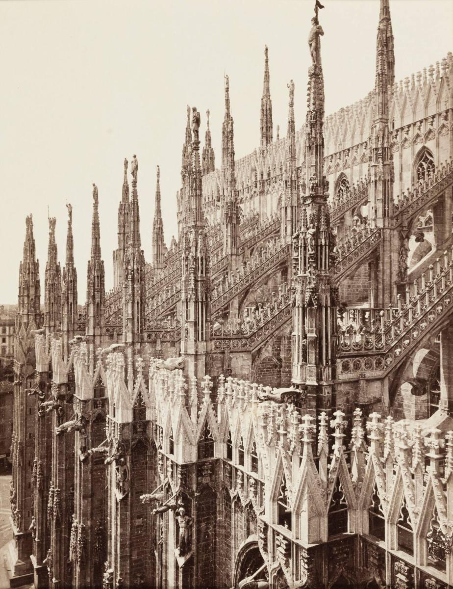 3881. Milano, Dettaglio delia Cattdrale
